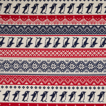 Melange Siro Polyester Viscose pandex Printed Rib Fabric